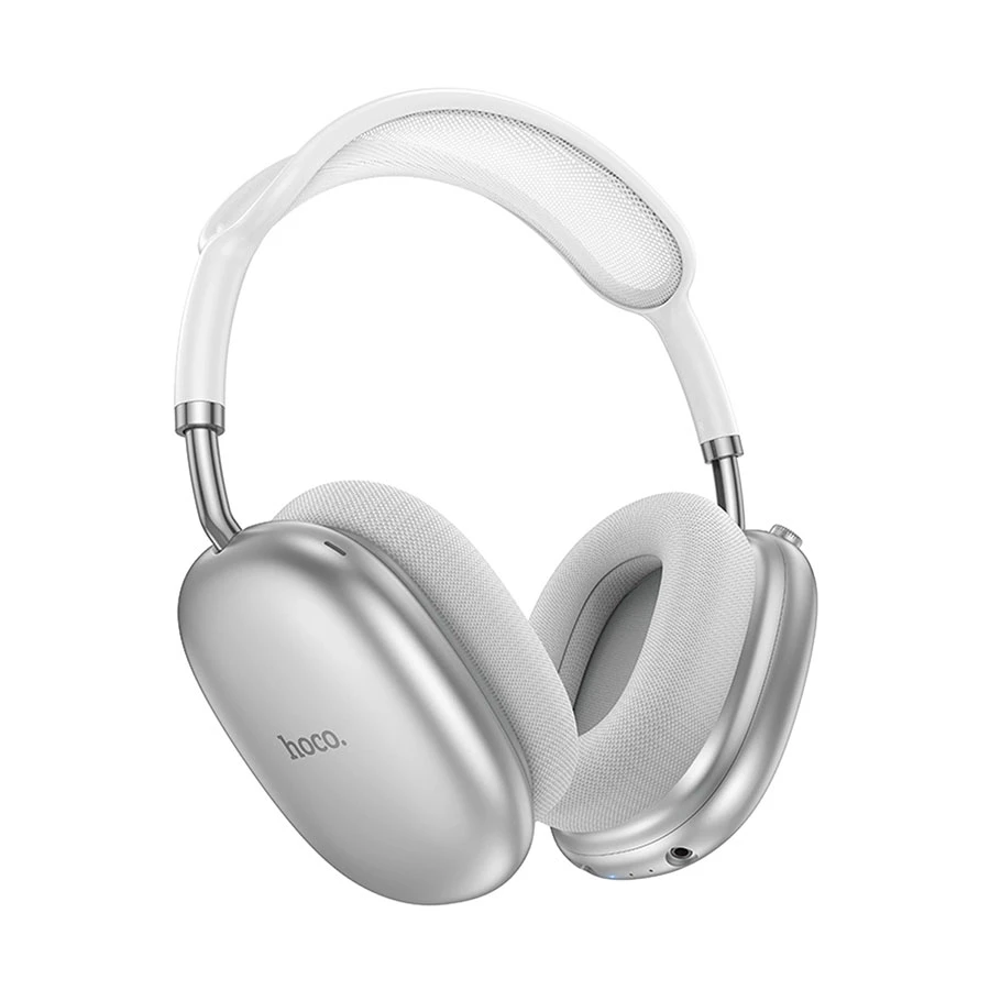 Hoco W55 Plus ANC Silver Bluetooth Headphone