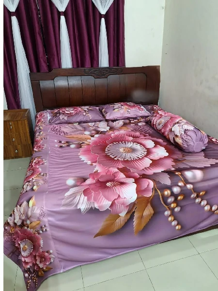 Exclusive 3D Design Bed Sheet