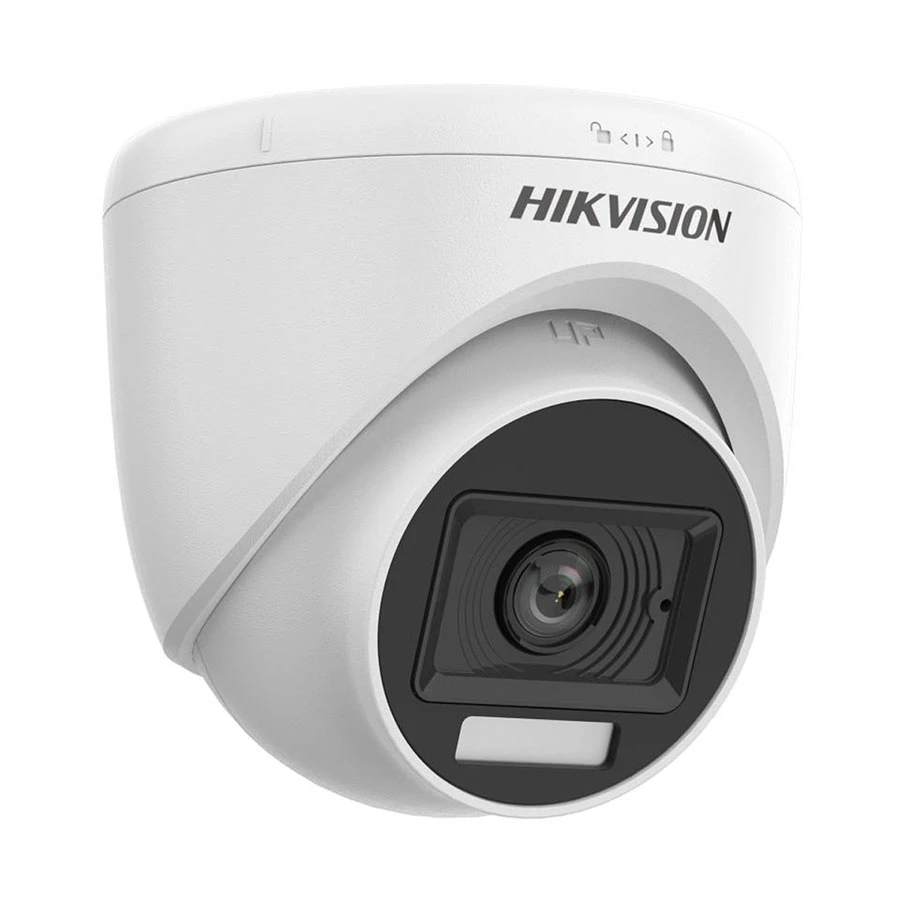 Hikvision DS-2CE76K0T-LPFS 5MP 3K Smart Hybrid Light Turret Camera