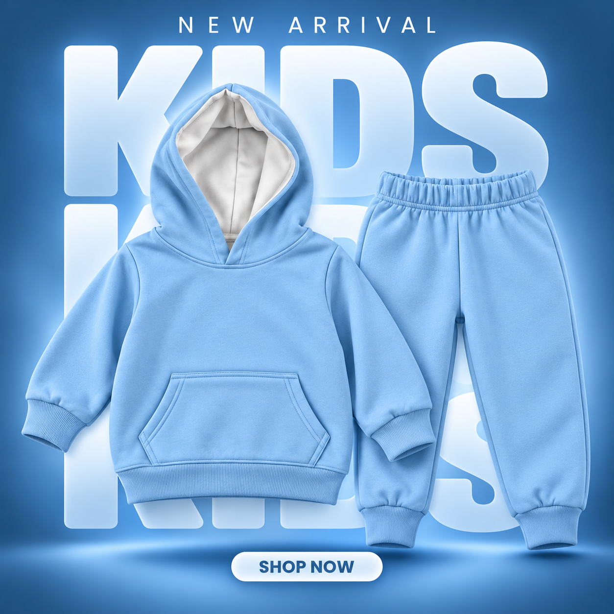 Super Soft Cotton Fleece Baby Hoodie Winter Wear for Boys & Girls