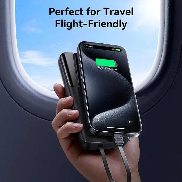 Joyroom JR-PBF19 22.5W ফাস্ট চার্জিং পাওয়ার ব্যাংক 10000mAh, কোয়াড আউটপুট