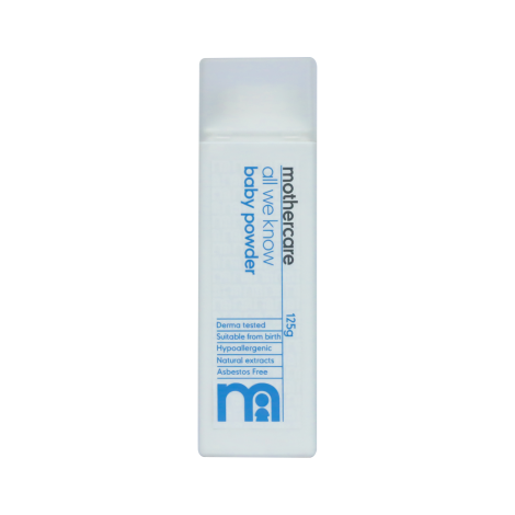 Mothercare All We Know Baby Powder 125g (India)