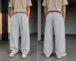 Men's Pure Cotton Baggy Trousers, Sizes M to XL, 3 Colours