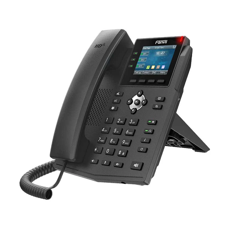 Fanvil X3U 6-SIP PoE IP Phone Without Adapter