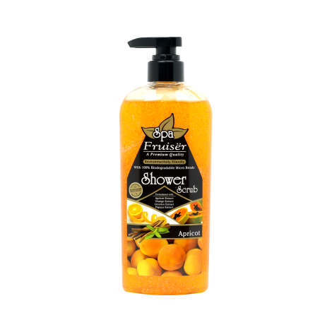 Fruiser Spa Apricot শাওয়ার স্ক্রাব 730ml