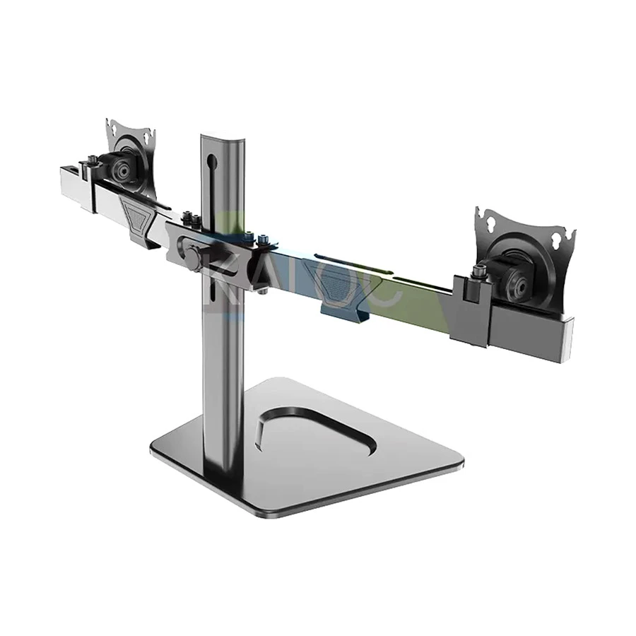 Kaloc KLC-DZ220-T 17-32 Inch Dual Arm Monitor Desk Mount Black