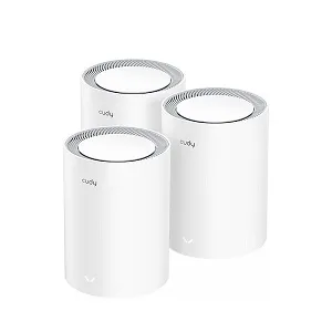 Cudy M1800 AX1800 হোল হোম মেশ WiFi 6 রাউটার (3 প্যাক)