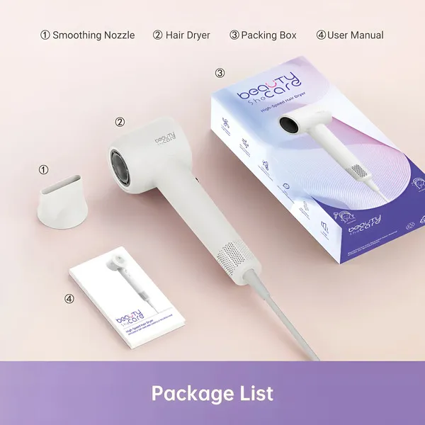 BeautySheCare AeroGlow হাই স্পিড হেয়ার ড্রায়ার