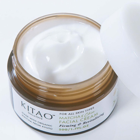 Kitao ম্যাচা অ্যান্ড চিয়া ফেসিয়াল ক্রিম 50g