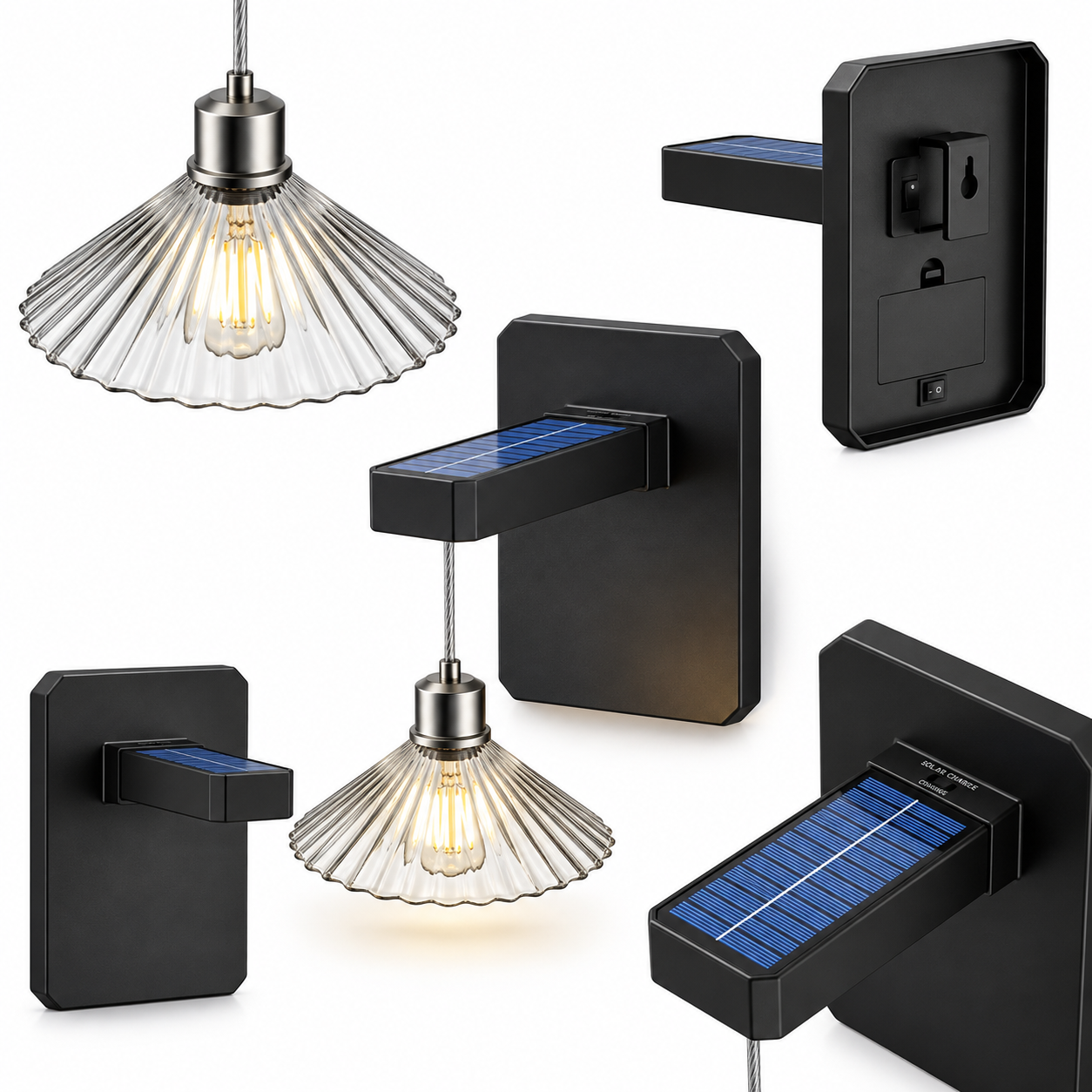 Outdoor Solar Wall Lamp Waterproof