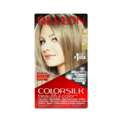 Revlon Colorsilk বিউটিফুল হেয়ার কালার - শেড 60 Dark Ash Blonde