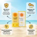3W Clinic ইনটেনসিভ UV সান স্টিক SPF50+ PA++++ 20g