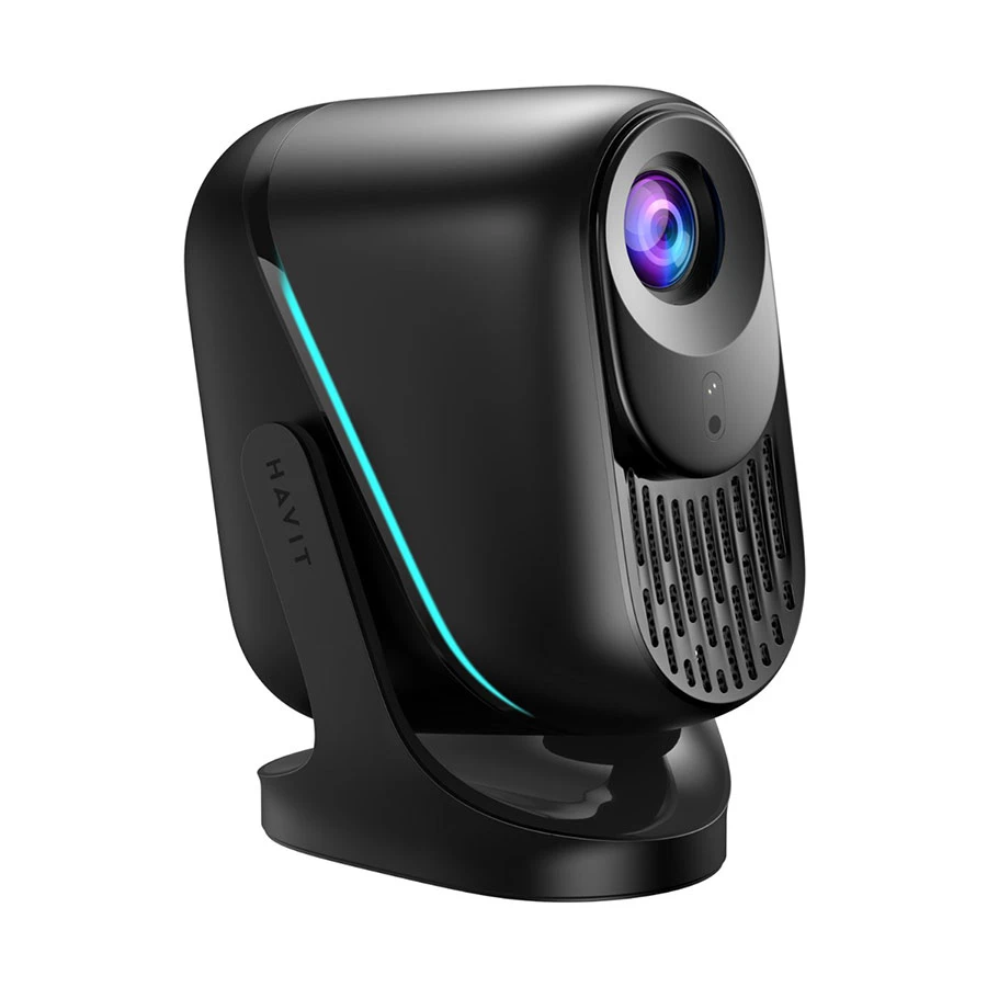 Havit PJ220 Pro 250 ANSI Lumens 1080p Android TV 13.0 Projector Black