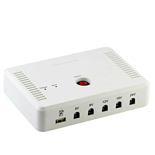 SKE SK616 Mini UPS For Wifi Router + ONU + IP Cam/CC Cam ( 13,200mAh With 5 Output)