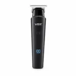 VGR V-937 কর্ডলেস হেয়ার ও বিয়ার্ড ট্রিমার – LCD ডিসপ্লে, 2000mAh (কালো)