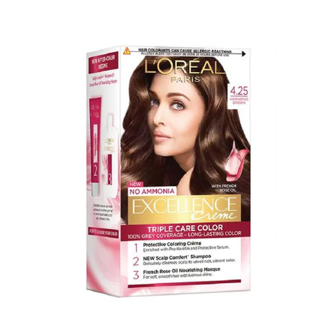 L'Oreal Excellence হেয়ার কালার 4.25 ঐশ্বরিয়া'স ব্রাউন