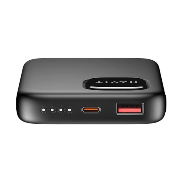 Havit PB31 10000mAh ব্ল্যাক+গ্রে 22.5W পাওয়ার ব্যাংক, LED ইন্ডিকেটরসহ