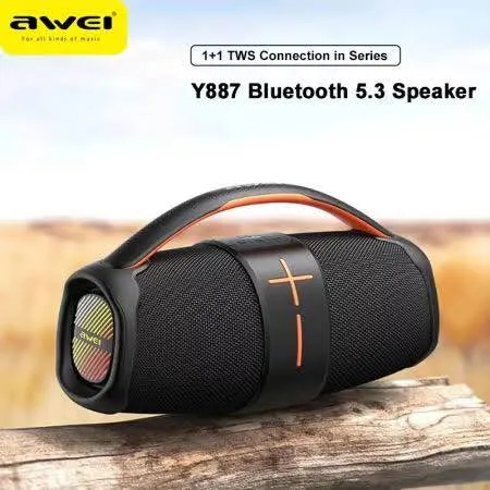 Awei Y887 পোর্টেবল ব্লুটুথ আউটডোর স্পিকার