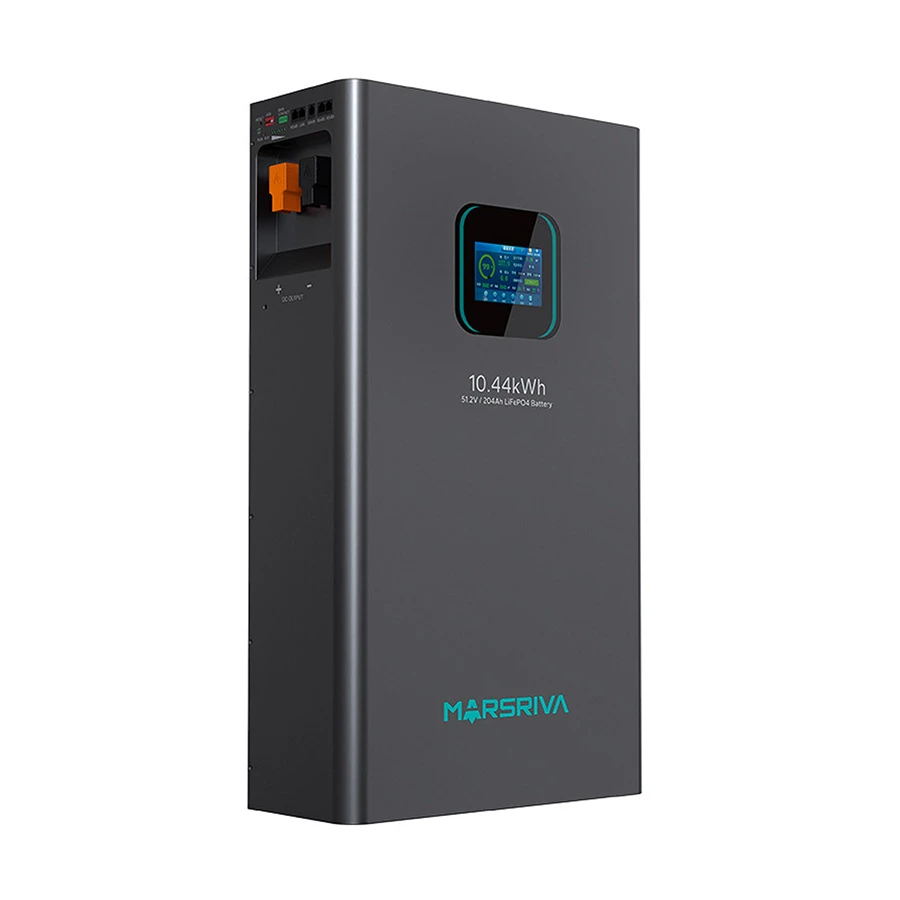 Marsriva MR-LFP48-200-WMD 51.2V 204Ah LiFePO4 Solar Inverter Battery