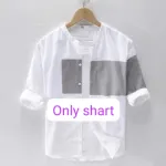 Men's Oxford Cotton Shirt, Sizes M, L and XL, 2 Colours