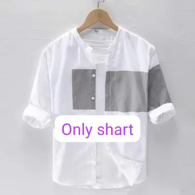 Men's Oxford Cotton Shirt, Sizes M, L and XL, 2 Colours