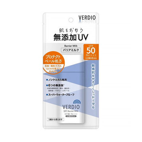Omi Brotherhood Verdio UV ব্যারিয়ার সানস্ক্রিন মিল্ক SPF 50 PA++++ 80g