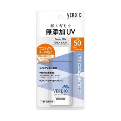Omi Brotherhood Verdio UV ব্যারিয়ার সানস্ক্রিন মিল্ক SPF 50 PA++++ 80g