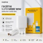 Realme 80W সুপার ফাস্ট চার্জিং অ্যাডাপ্টার (ক্যাবলসহ)