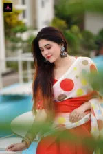 Chanderi Silk Saree with Separate Blouse Piece, 6 Colours