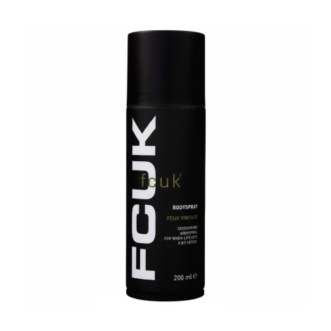FCUK Vintage ডিওডোরাইজিং বডি স্প্রে 200ml