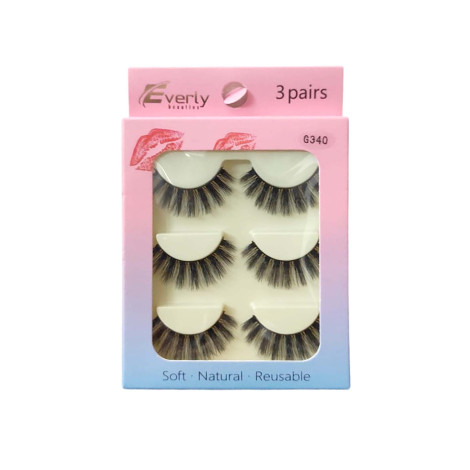 Everly Beauties 3 Pair ফলস আইল্যাশ - G340