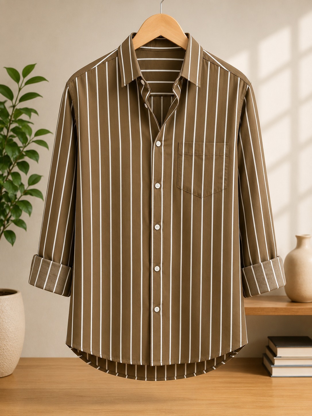 Men's Oxford Cotton Formal Check Shirt, Sizes M to XXL