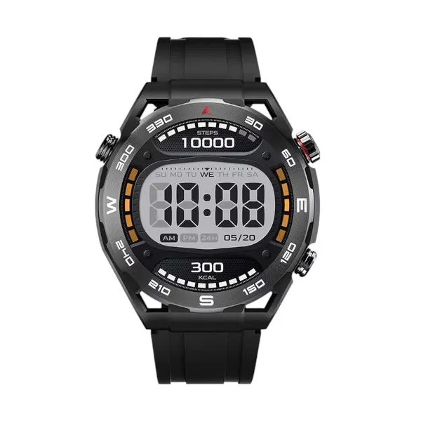 Haylou Watch R8 AMOLED কালো ব্লুটুথ কলিং স্মার্ট ওয়াচ