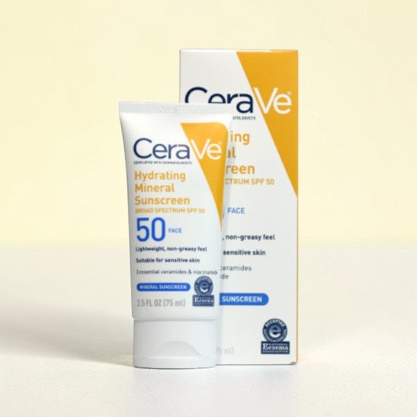 CeraVe হাইড্রেটিং সানস্ক্রিন ব্রড স্পেকট্রাম SPF50 75ml