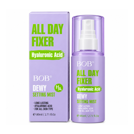 BOB All Day Fixer Hyaluronic Acid Dewy Setting Mist 80ml (China)