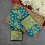 সিল্ক কাতান শাড়ি (ওশান গ্রিন, আকাশি, বেগুনি, লাল, সবুজ)