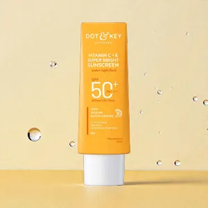 Dot & Key Vitamin C + E সুপার ব্রাইট সানস্ক্রিন SPF50+ PA++++ 80g