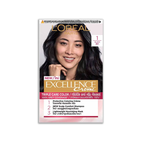 L'Oreal Excellence Creme হেয়ার কালার - 1 কালো