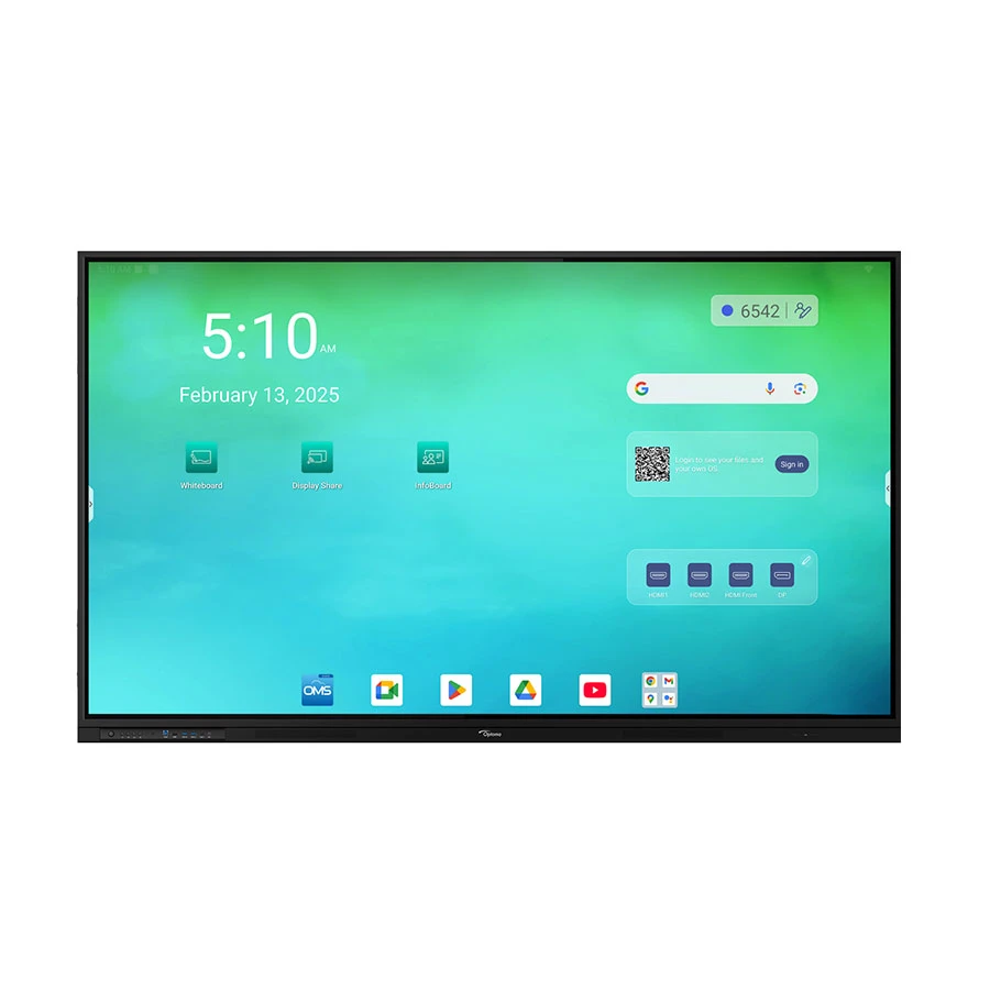 Optoma 3863RK-C2 86 Inch 4K UHD Interactive Flat Panel Display