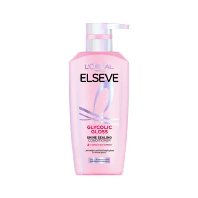 L'Oreal Elseve Glycolic Gloss শাইন সিলিং কন্ডিশনার 375ml