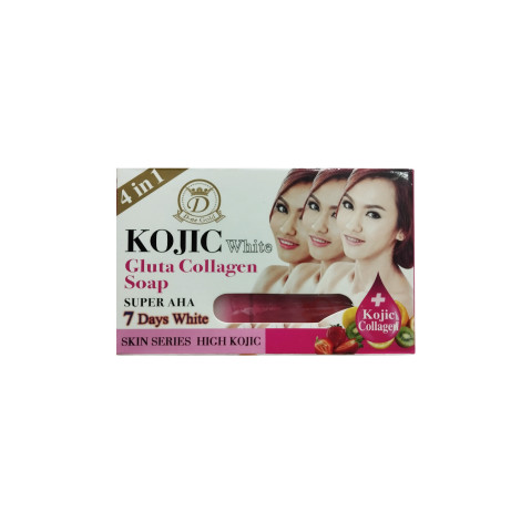 D-ne Kojic White 4in1 গ্লুটা কোলাজেন সাবান 160g