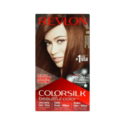 Revlon ColorSilk Beautiful হেয়ার কালার - 44 মিডিয়াম রেডিশ ব্রাউন
