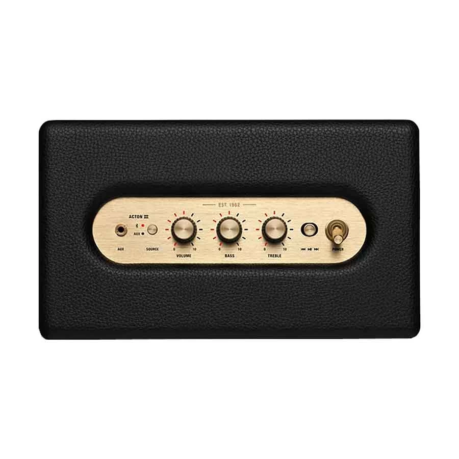 Marshall Acton III Black Bluetooth Speaker