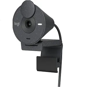 Logitech BRIO 300 ওয়েবক্যাম, অটো লাইট কারেকশন ও নয়েজ-রিডিউসিং মাইক