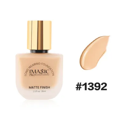 Imagic লং ওয়্যারিং ম্যাট ফিনিশ ফাউন্ডেশন - 1392 NEUTRAL