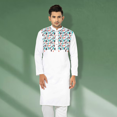 বাবা ও ছেলের ম্যাচিং পাঞ্জাবি সেট