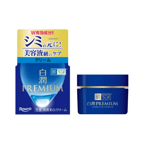Rohto Hada Labo Shirojyun Premium ব্রাইটেনিং ক্রিম 50g