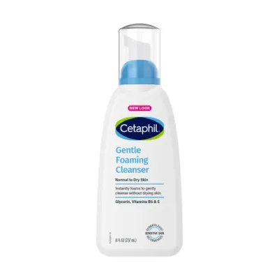 Cetaphil জেন্টল ফোমিং ক্লেনজার 237ml (শুষ্ক থেকে স্বাভাবিক, সংবেদনশীল ত্বক)