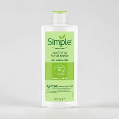 Simple Kind to Skin Soothing ফেসিয়াল টোনার 200ml