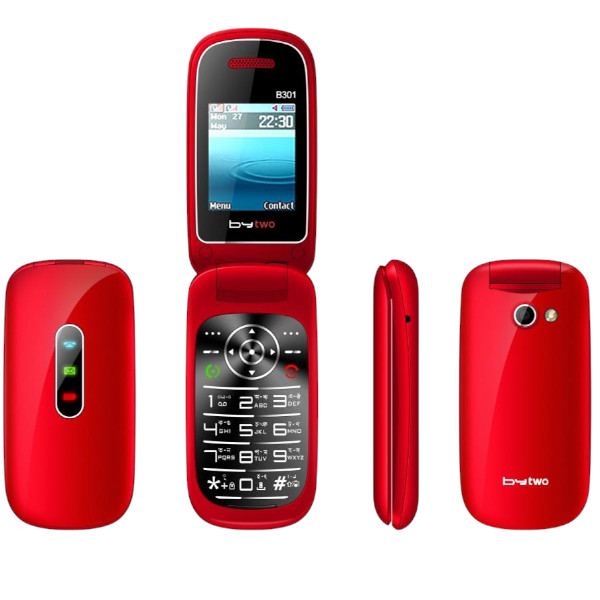 Bytwo 301 ফোল্ডিং ফোন ডুয়াল সিম